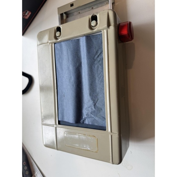 Vintage Addressograph Graphotype Metal Plate Embosser USA Manual Machine - Picture 5 of 10